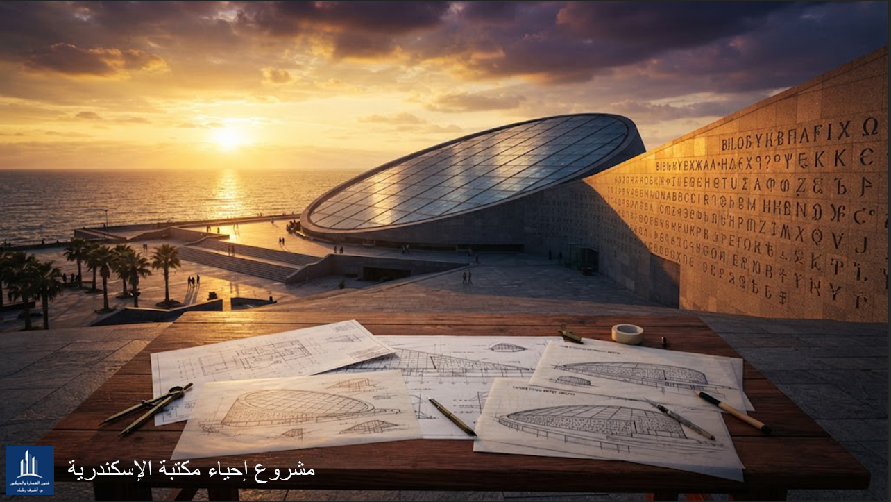 مشروع إحياء مكتبة الإسكندرية
