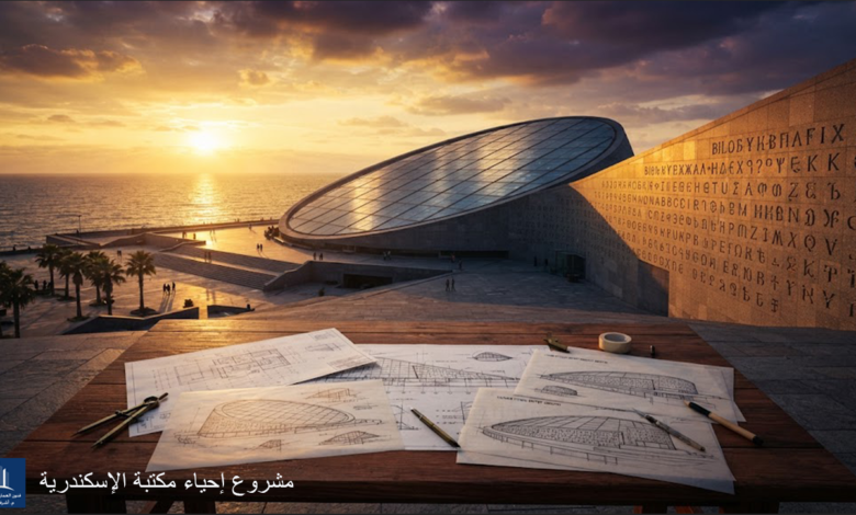 مشروع إحياء مكتبة الإسكندرية