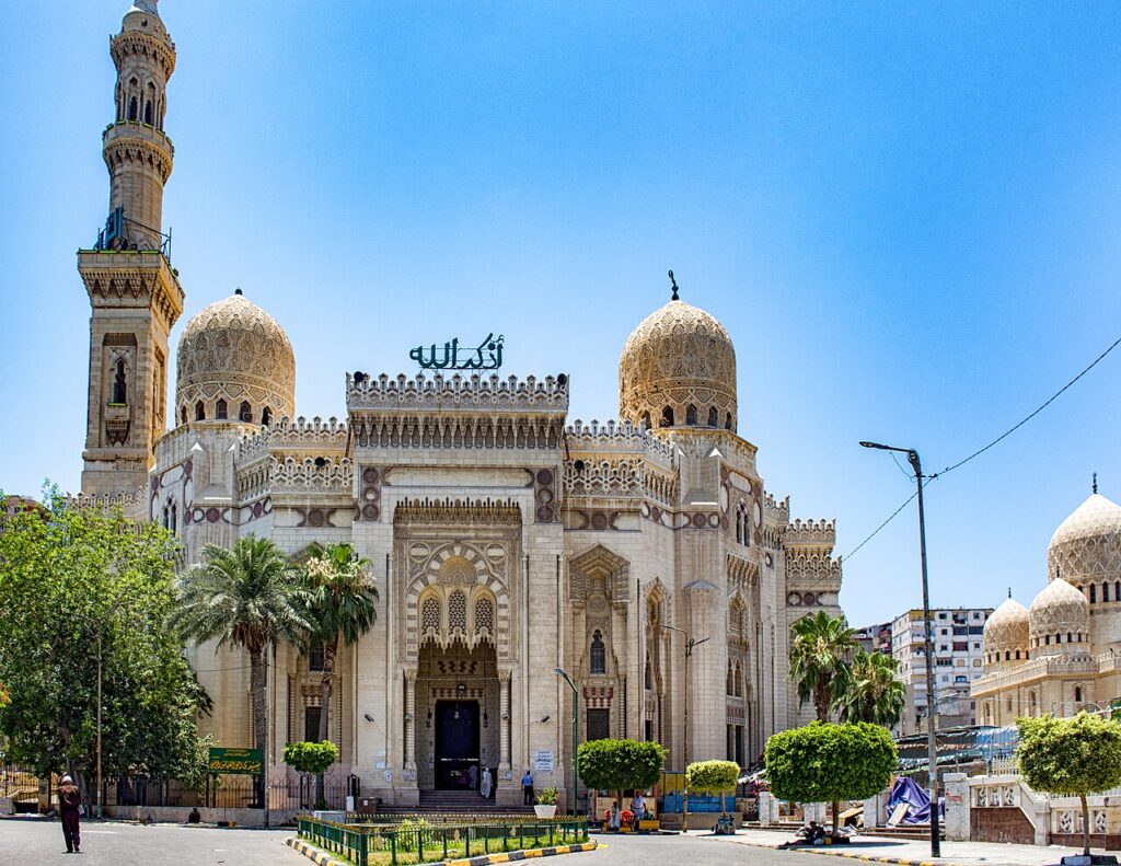 مسجد سيدي المرسي أبو العباس بالإسكندرية