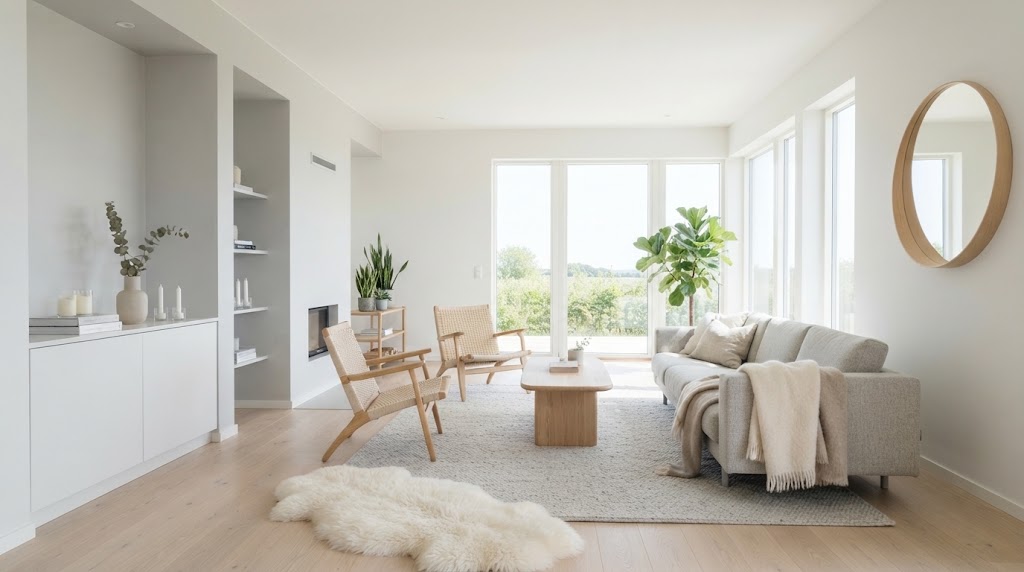  النمط الاسكندنافي (Scandinavian Style)