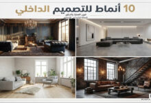 تعرف على 10 أنماط من التصميم الداخلي