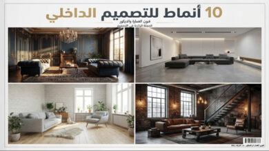 تعرف على 10 أنماط من التصميم الداخلي