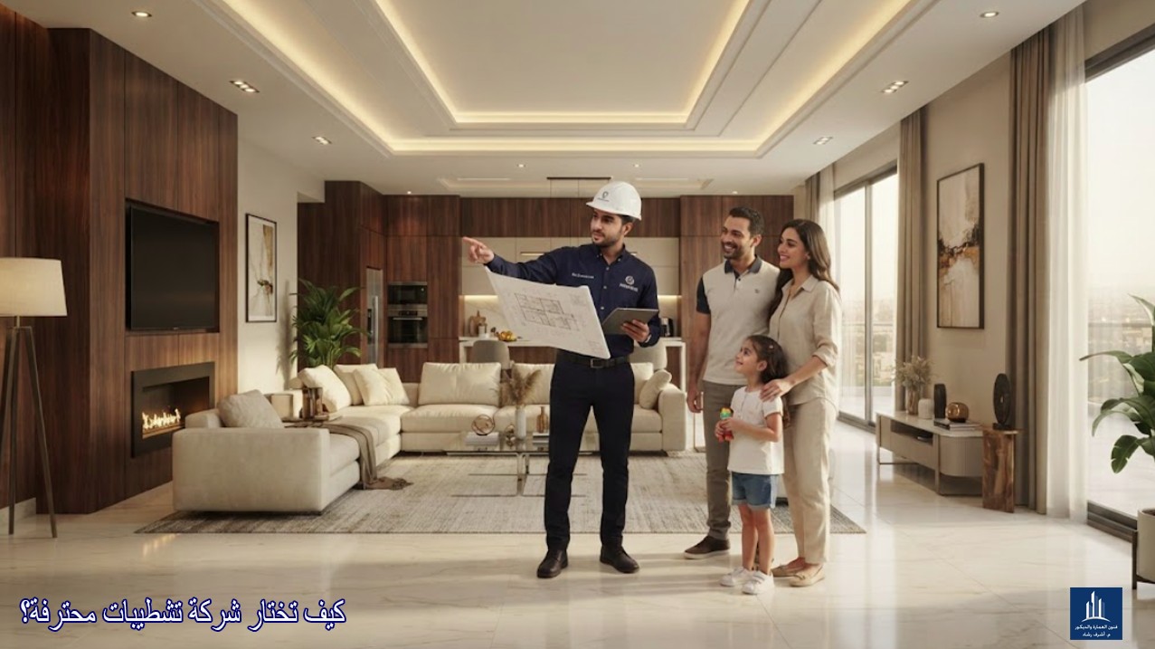 كيف تختار شركة تشطيبات
