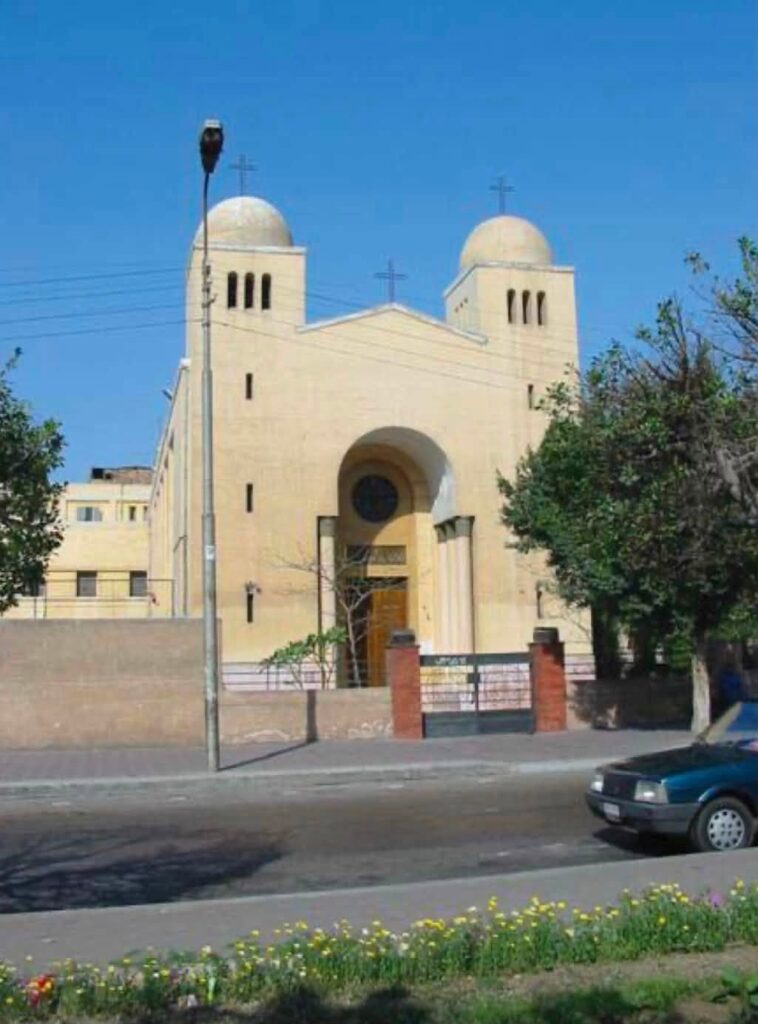 كنيسة السيدة العذراء بمصر الجديدة:
المعماري نعوم شبيب