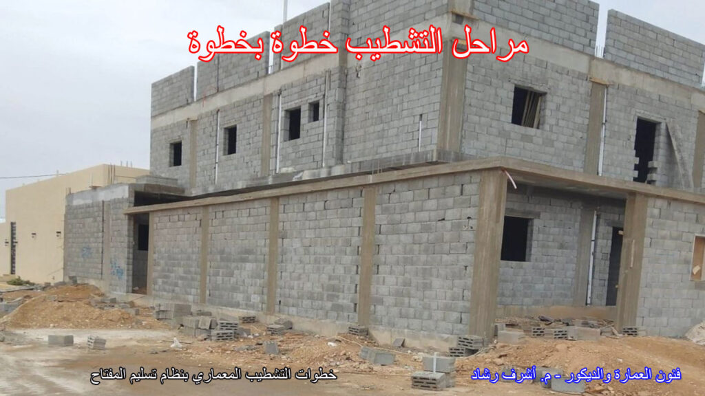 مراحل التشطيب خطوة بخطوة