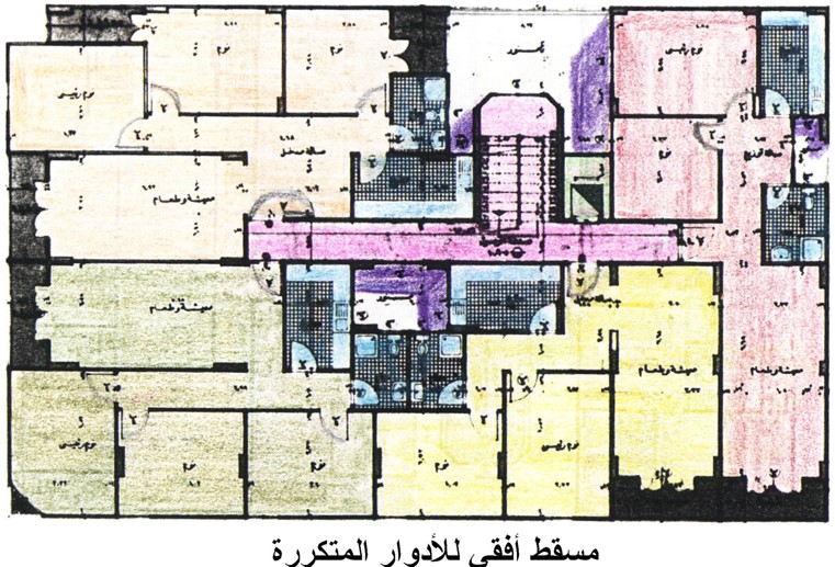 الدور المتكرر سكني