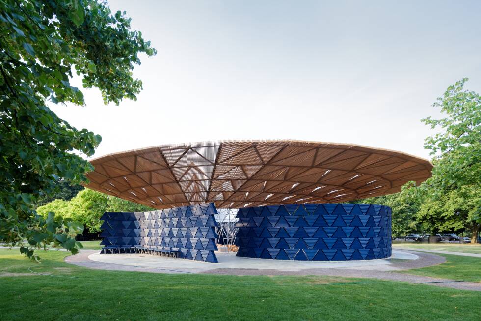 تصميم جناح Serpentine Pavilion – لندن