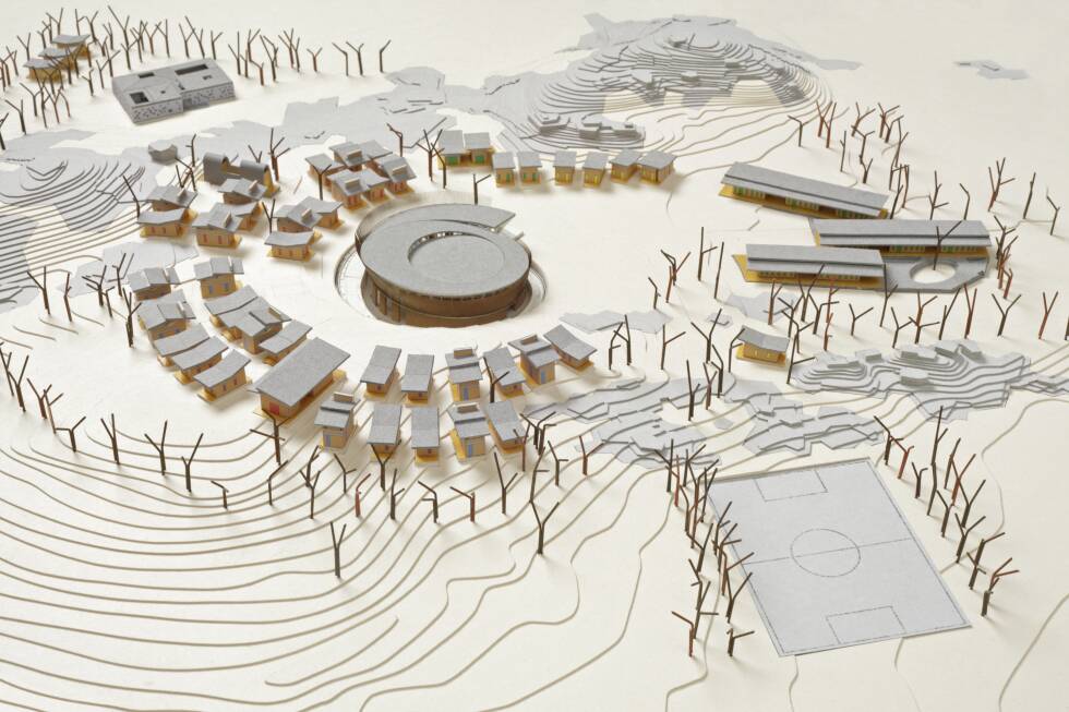 ماكيت القرية الأوبرالية (Opera Village) – بوركينا فاسو