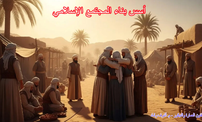 أسس بناء المجتمع الإسلامي