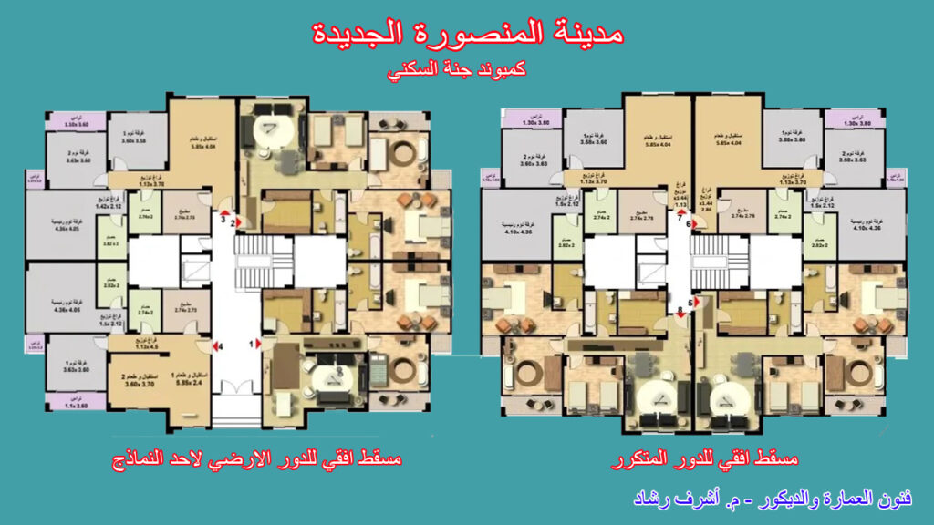 كمبوند جنة السكني احد العمارات