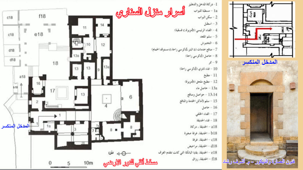 الدور الارضي لبيت السناري