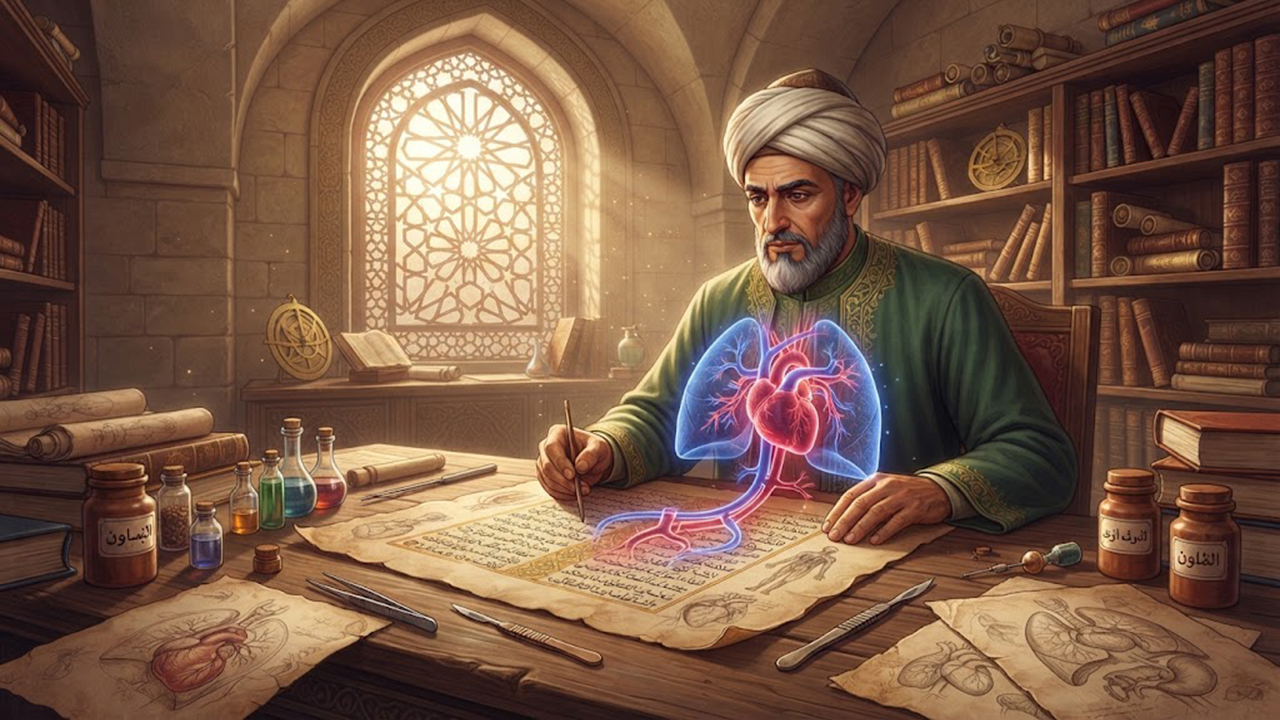 ابن النفيس - مخترع الدورة الدموية