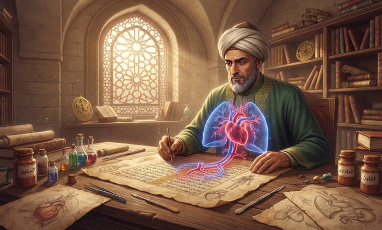 ابن النفيس - مخترع الدورة الدموية