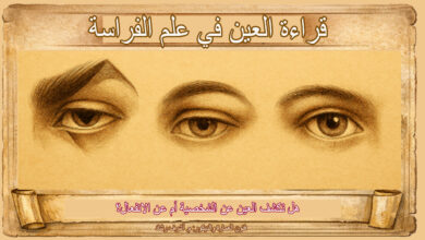 قراءة العين في علم الفراسة