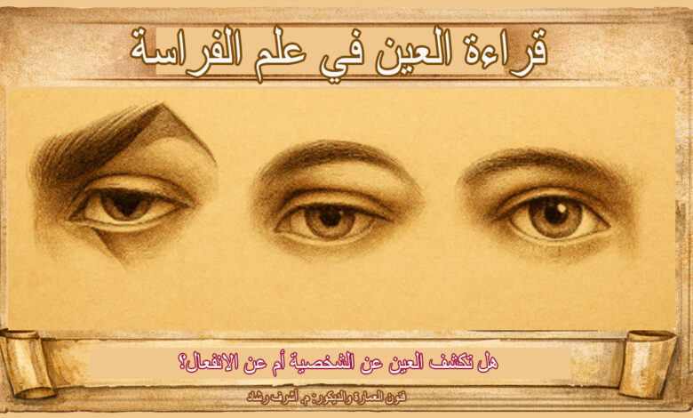قراءة العين في علم الفراسة
