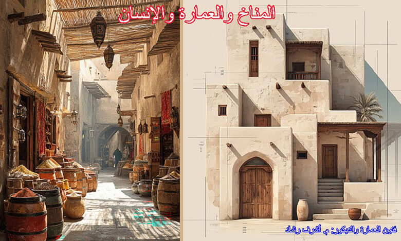 المناخ والعمارة والإنسان