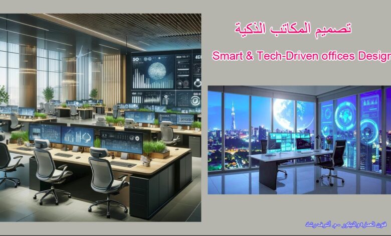 تصميم المكاتب الذكية