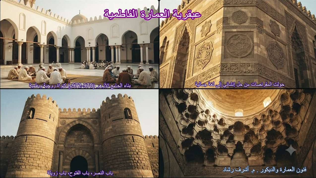 عبقرية العمارة الفاطمية