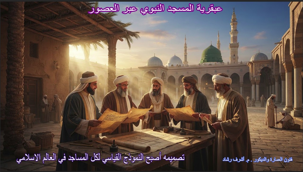 عبقرية المسجد النبوي