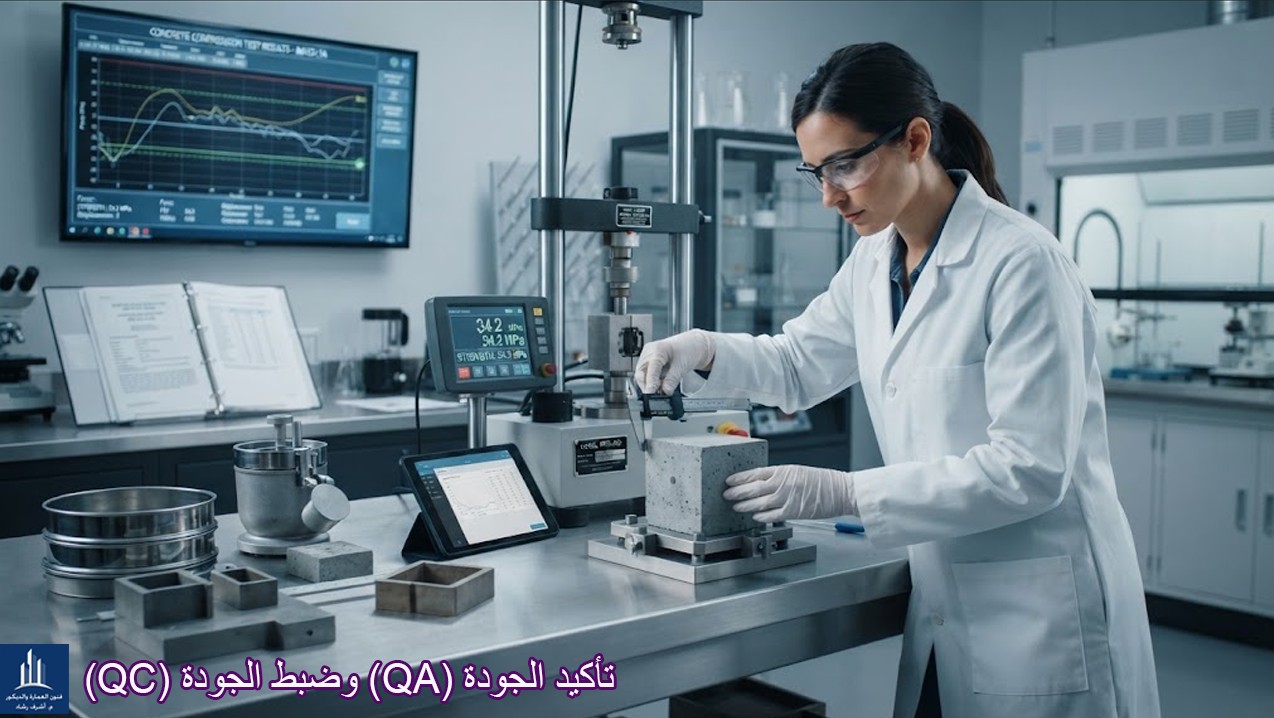 تأكيد الجودة (QA) وضبط الجودة (QC)