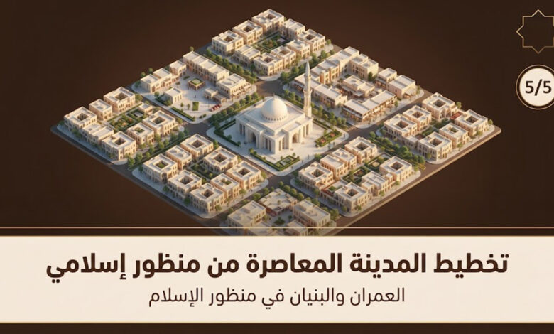 تخطيط المدينة المعاصرة من منظور إسلامي