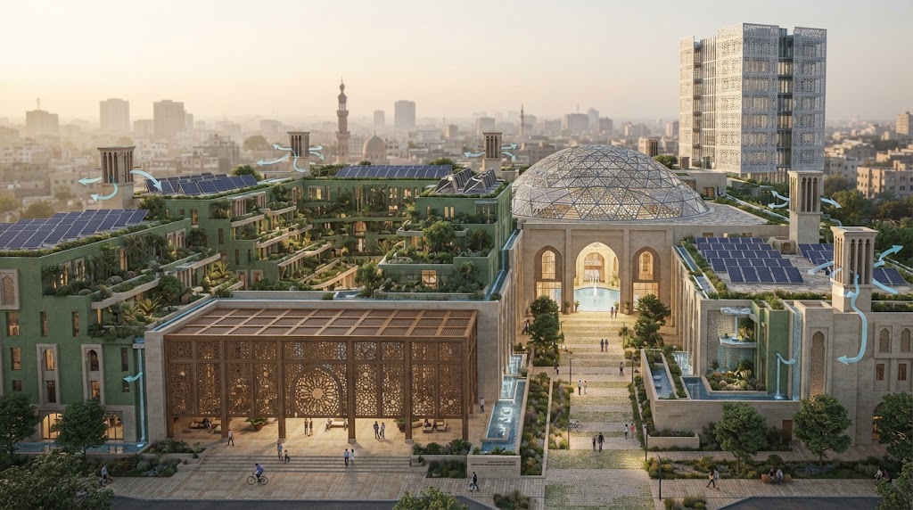 الرؤية المعمارية للمعماري سيف ابو النجا