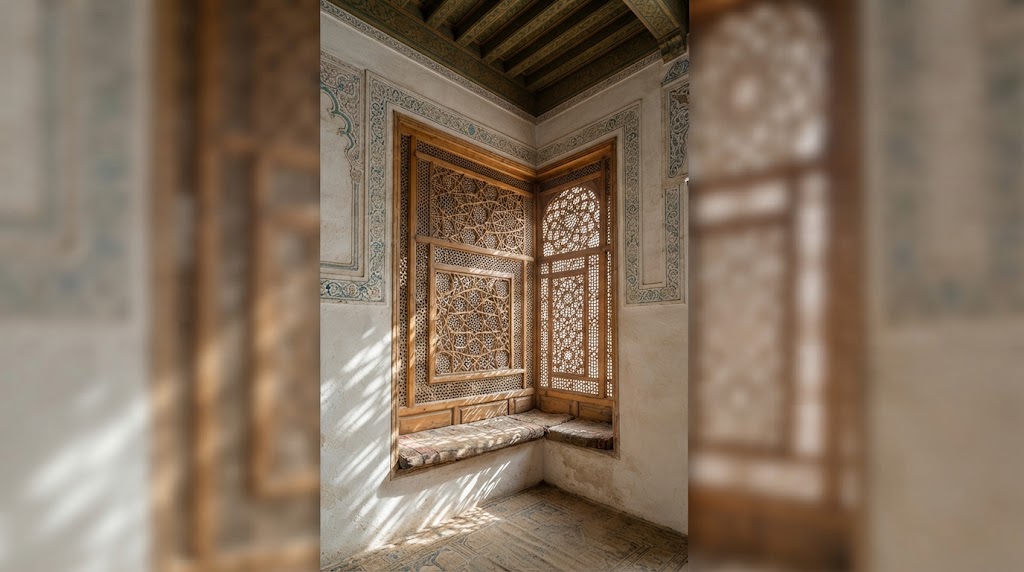 المشربية للظل والتهوية