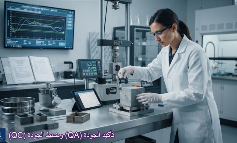 تأكيد الجودة (QA) وضبط الجودة (QC)