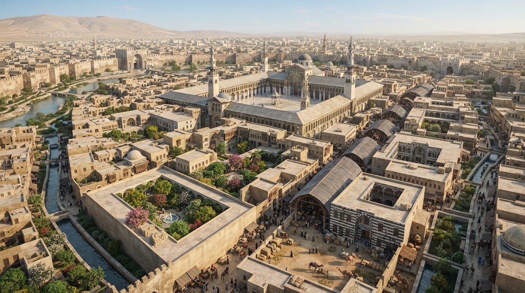 خصائص مدن الشام: دمشق وحلب