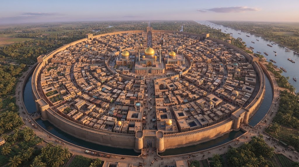 تخطيط  بغداد: المدينة المدورة