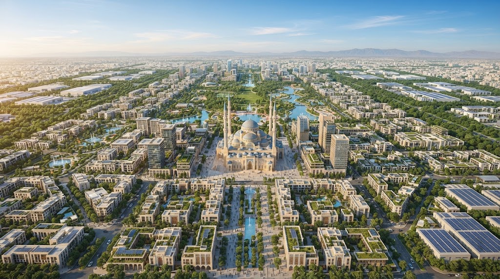 المسجد العنصر الأساسي في تخطيط المدينة الإسلامية