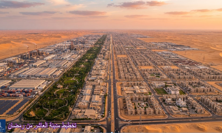 تخطيط مدينة العاشر من رمضان
