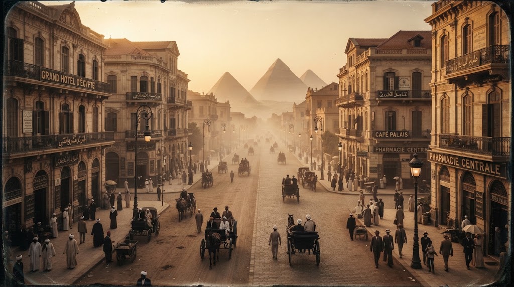  شارع الأهرام  في حي مصر الجديدة