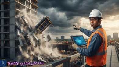 لماذا تفشل المشاريع الإنشائية؟