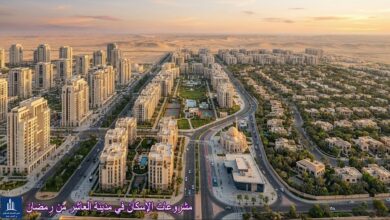 مشروعات الإسكان والخدمات في مدينة العاشر من رمضان