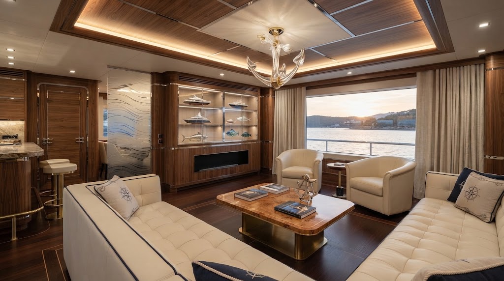 منى حسين: رائدة التصميم الداخلي
 تصميم اليخوت (Yacht Design)